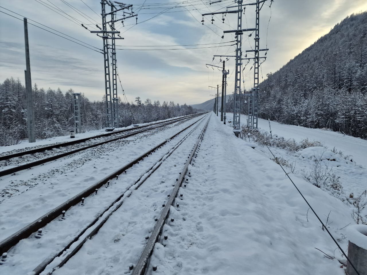 Подходы к Новому Ургалу стали двухпутными