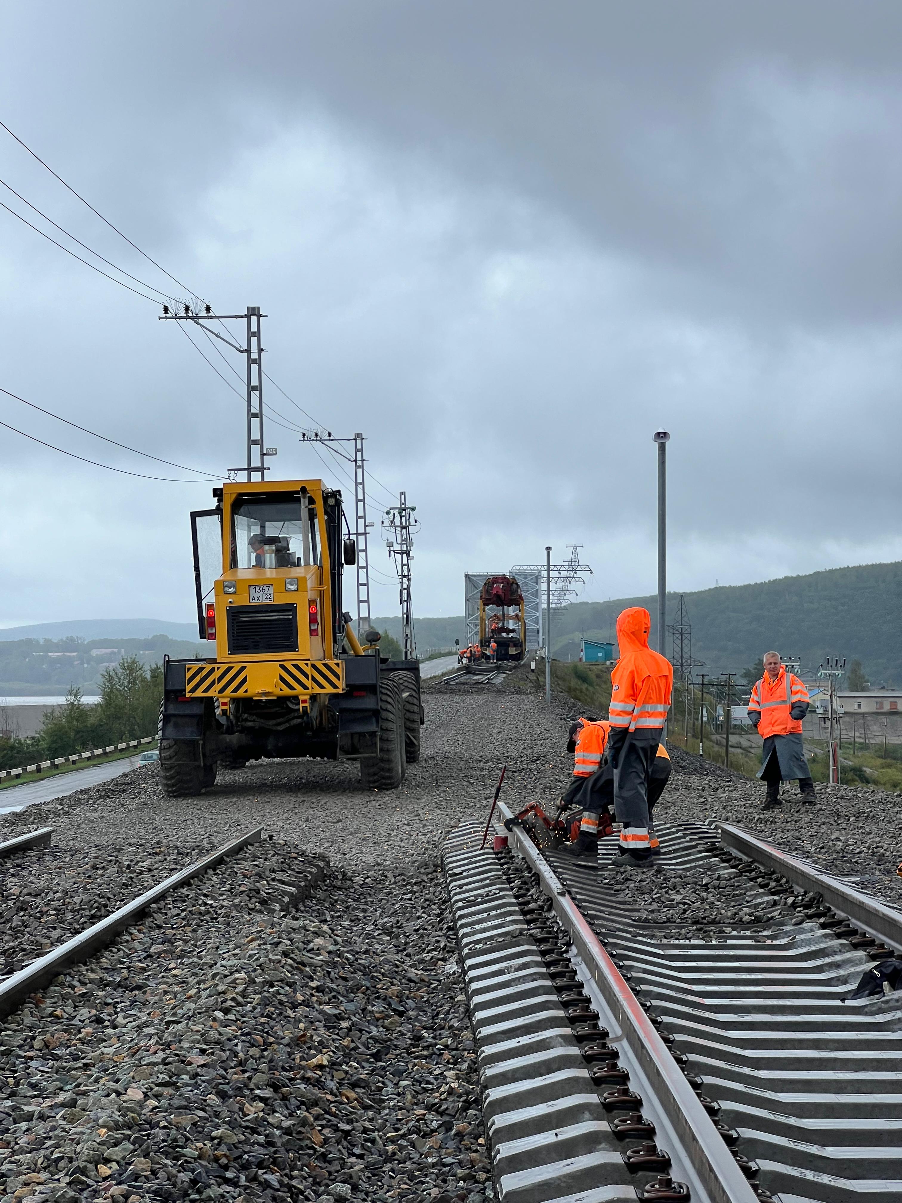 Второй путь на подходе к Комсомольску-на-Амуре