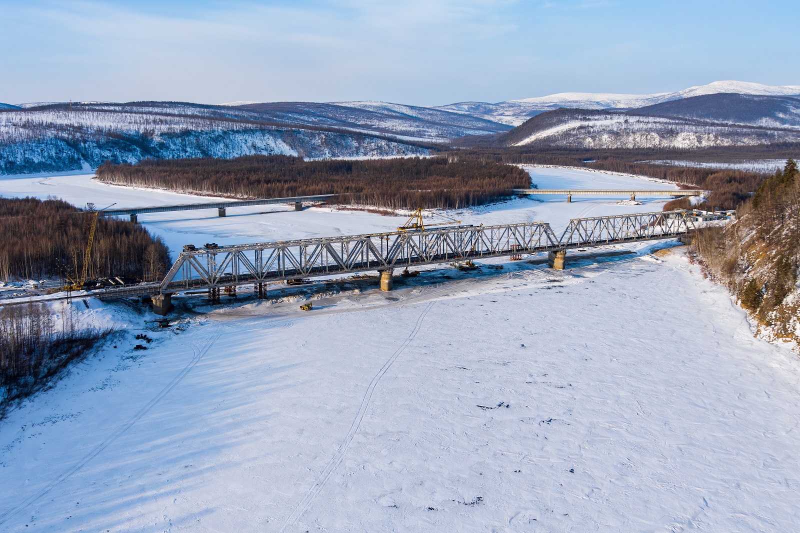 «Бамстроймеханизация» сдала в эксплуатацию 20 новых мостов на БАМе
