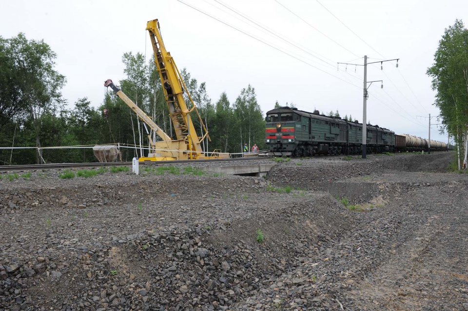 Устройство автоблокировки на линии Ургал - Комсомольск